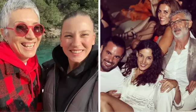 Yasak aşk yaşayan Serenay Sarıkaya annesi ile Cansu Tosun'un babası birlikte yaşamaya başladı