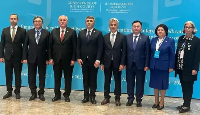 Yargıtay Başkanı Akarca, Türk Devletleri Yüksek Mahkemeleri Konferansı'nın Kuruluş Toplantısı'na katılmak için Azerbaycan'a ziyaret gerçekleştirdi