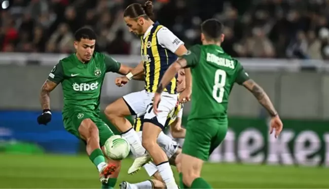 Fenerbahçe, Konferans Ligi'nde Ludogorets'e deplasmanda 2-0 yenildi