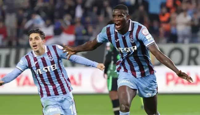 Trabzonspor, Konyaspor'u 2-1 mağlup etti