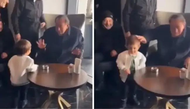 Yanına gelen çocuk Alaattin Çakıcı'ya sordu: Amca tabancan var mı?