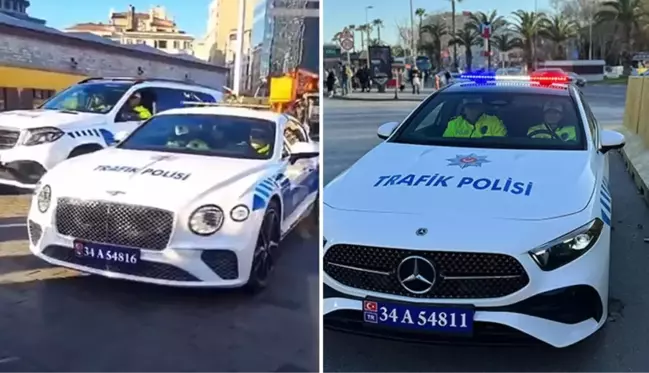 Suç örgütlerinden ele geçirilen ultra lüks otomobiller polis otosu oldu, İstanbul'da sergilendi