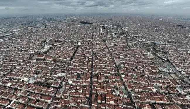 Olası İstanbul depreminde ortalık mahşer yerine döner! 3 ilçenin havadan çekilen görüntüsü korkuttu