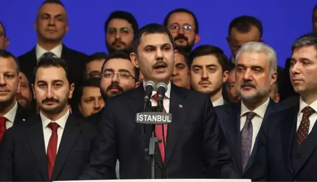 AK Parti İstanbul adayı Murat Kurum'dan adaylık ilanı sonrası ilk sözler