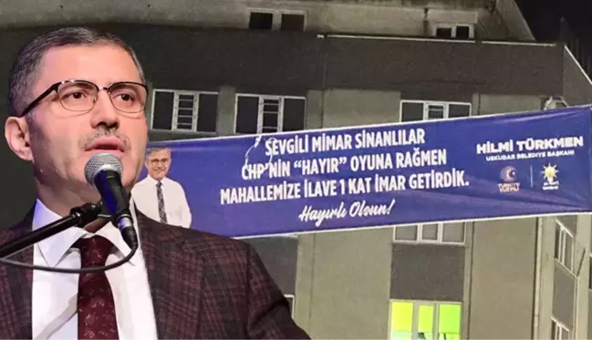 Hilmi Türkmen'den 6 Şubat depreminin yıl dönümünde skandal afiş