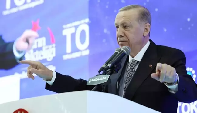 Cumhurbaşkanı Erdoğan: Şanlıurfa'da 1314 deprem konutunun anahtar teslimini yaptık