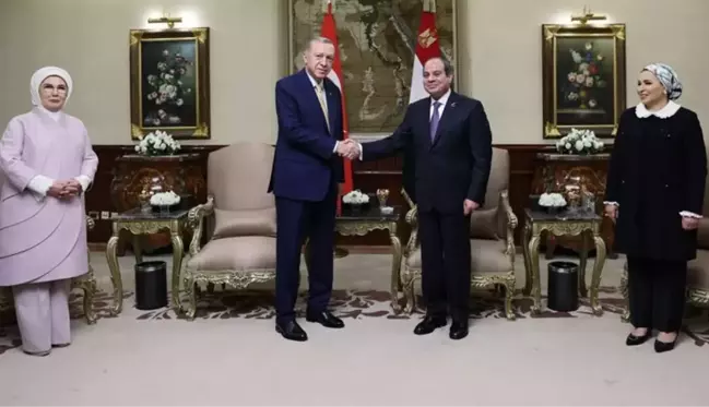 Erdoğan ve Sisi bir arada! First Lady'ler de yıllar sonra buzları eritti