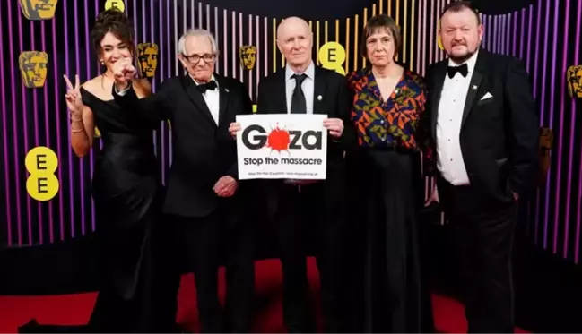 Yönetmen Ken Loach'tan BAFTA ödül töreninde 