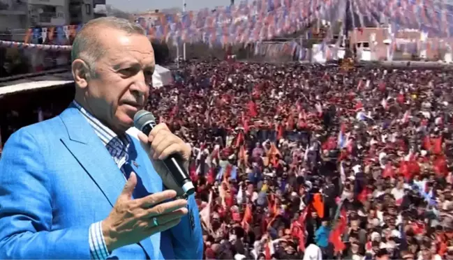 Erdoğan'dan Özel'in memleketinde gövde gösterisi! İşte mitinge katılan kişi sayısı