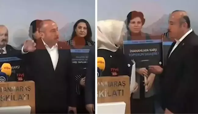 Hem suçlu hem güçlü! İl başkanı, kameralar önünde yardımcısını azarladı