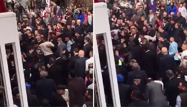 Manisa Belediye Başkanı Cengiz Ergün, seçim çalışmaları için sokağa inince ortalık karıştı