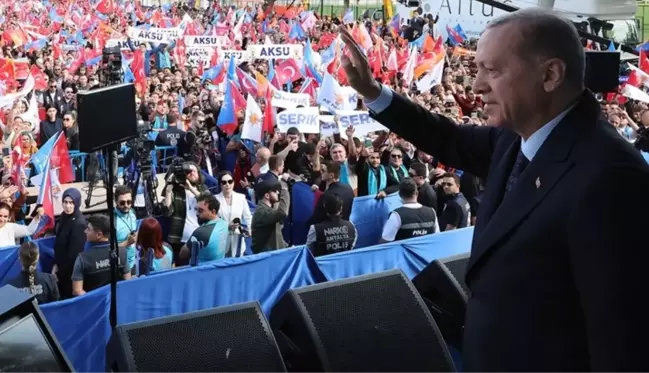 Cumhurbaşkanı Erdoğan, 80 bin kişiyle miting yapmıştı! İşte Antalya anketinden çıkan sonuç