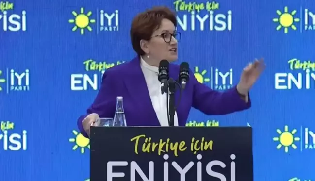 İYİ Parti Genel Başkanı Akşener'den Mansur Yavaş'a sert sözler: O artık CHP'nin ev kölesi olmuştur