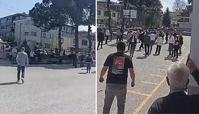 Düzce'de muhtar adayı yakınlarının kavgası biber gazıyla bitti