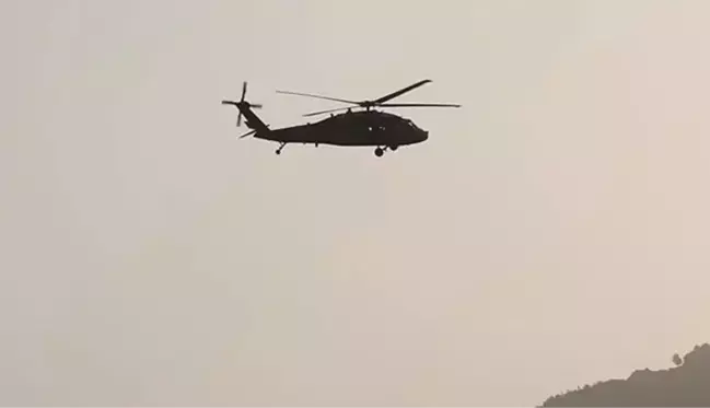 Isparta'da askeri helikopter zorunlu iniş yaptı