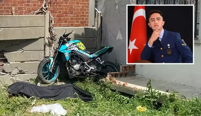 Motosiklet kazası, 21 yaşındaki hava astsubay öğrencisini hayattan kopardı