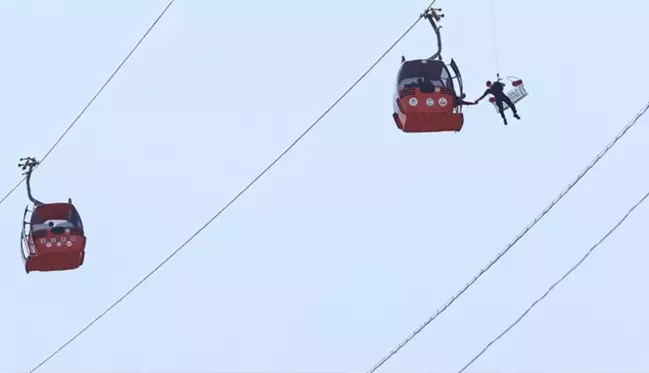 Antalya'daki teleferik kazasında mahsur kalan vatandaşların tamamı kurtarıldı