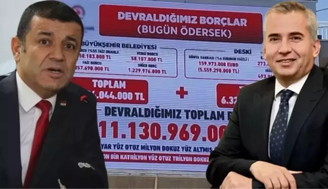 Denizli'nin yeni başkanı devraldığı borçları afişe etti! Seçime 2 gün kala 6.3 milyona çiçek alınmış