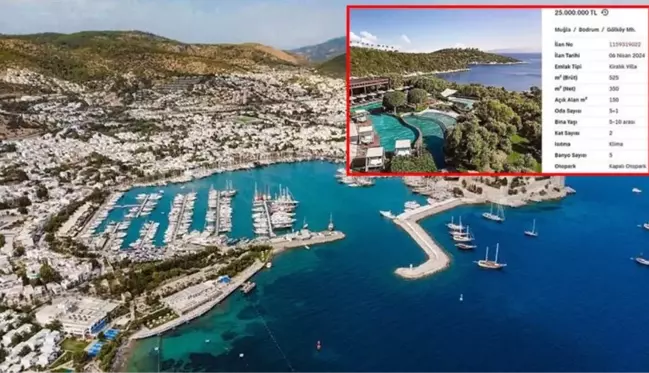 Bodrum'daki yazlık kiraları 25 milyon TL'ye ulaştı! Emlakçılardan 'denetim' çağrısı