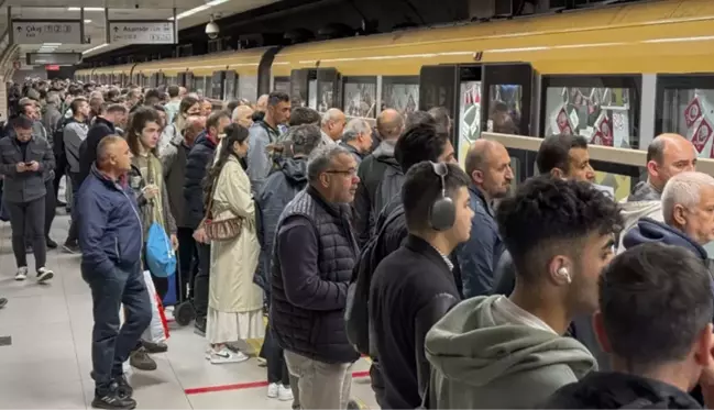 Üsküdar-Samandıra Metrosu'ndaki arıza 50 saattir çözülemedi