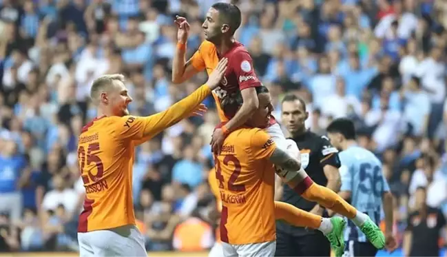 Galatasaray, deplasmanda Adana Demirspor'u 3-0 mağlup etti