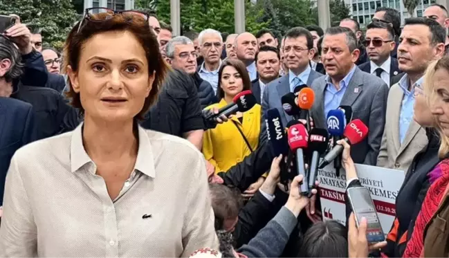 Canan Kaftancıoğlu'ndan Taksim'e yürümekten vazgeçen Özgür Özel'e tepki