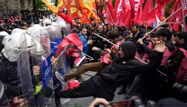 İstanbul'da 1 Mayıs nedeniyle çıkan olaylarda 210 kişi gözaltına alındı