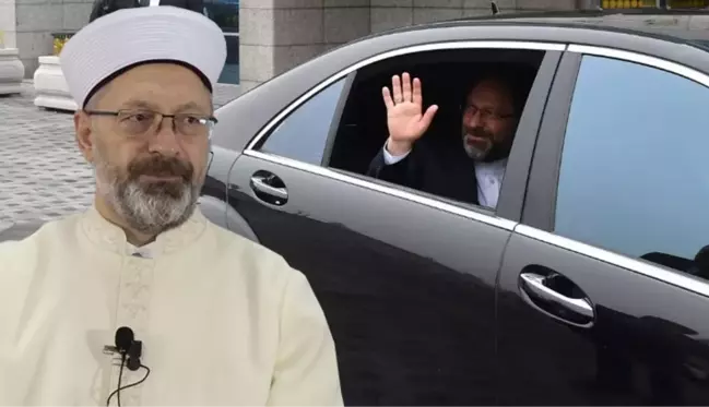 Diyanet, Audi A8 iddialarını kabul etti! Erbaş; şehir içinde başka, şehir dışında başka araç kullanıyormuş