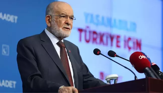 Saadet Partisi Genel Başkanı Temel Karamollaoğlu, genel başkanlığı bırakıyor