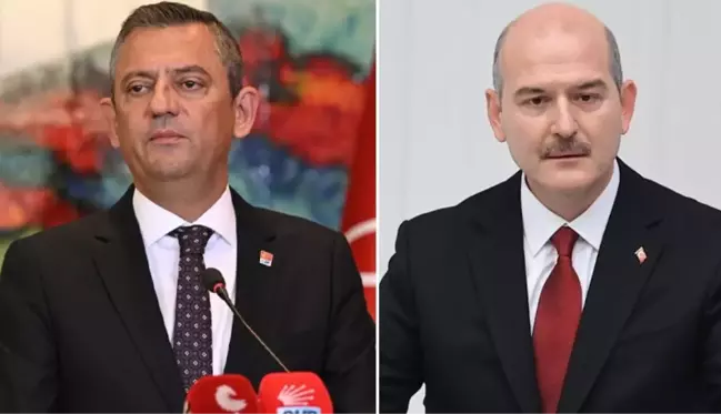 Özel'den Süleyman Soylu çağrısı: Dokunulmazlığı kaldırılsın ve Kaplan soruşturmasında bildiklerini anlatsın