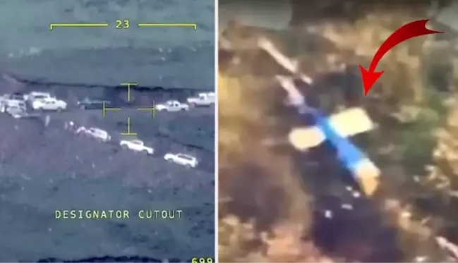 İran Cumhurbaşkanı Reisi'yi taşıyan helikopterin enkazından ilk görüntüler