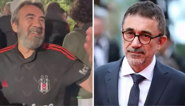 Kutlamada Zeki Demirkubuz'u gören Beşiktaşlı taraftarlar, Nuri Bilge Ceylan'a küfretti