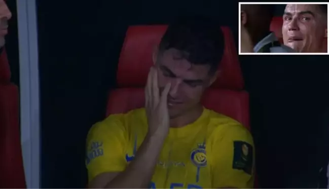 Kral Kupası'nda mutsuz son! Jesus'un takımına kaybeden Ronaldo hüngür hüngür ağladı