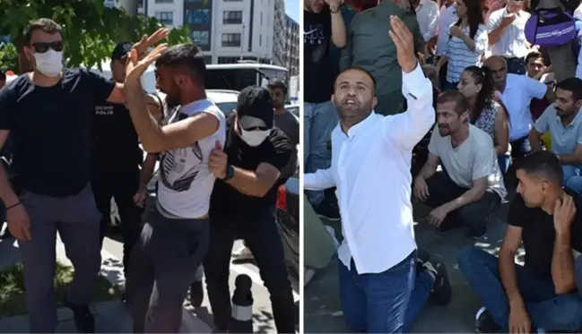 Hakkari Belediye Başkanı'nın gözaltına alınmasına protesto: 3 gözaltı