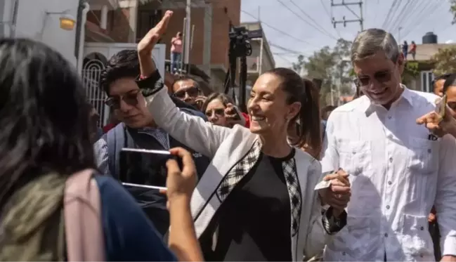 Sheinbaum, Meksika'nın ilk kadın devlet başkanı oldu