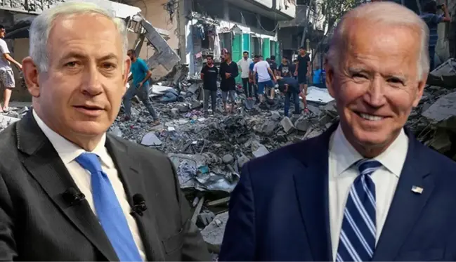 Gazze'de 210 Filistinlinin öldürülmesine Biden ve Netanyahu'dan skandal yorumlar