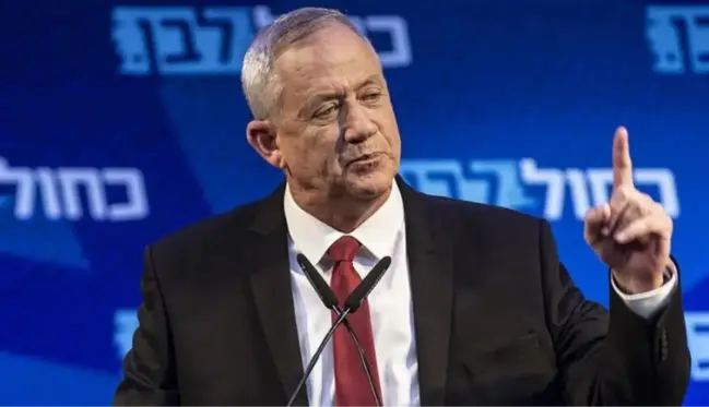 İsrail'de Savaş Kabinesi üyeleri Benny Gantz ve Gadi Eisenkot istifa etti