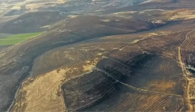 Diyarbakır ve Mardin'de 5 kişinin öldüğü yangının boyutu gün ağarınca ortaya çıktı