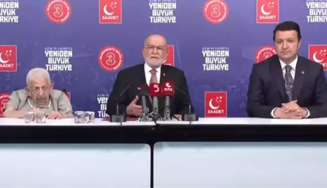 Saadet Partisi Genel Başkanı Temel Karamollaoğlu, halefini açıkladı