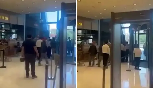 Tekbir getiren grup, İstanbul'daki Zorlu Center'ı bastı