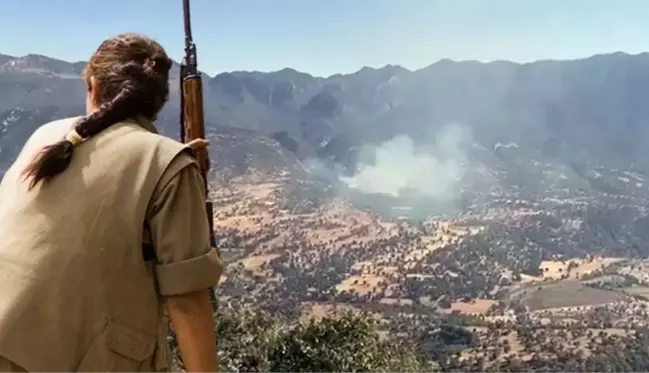 MSB, PKK'nın kirli planını ortaya çıkardı! Gizlenmek için ormanları yakıyorlar