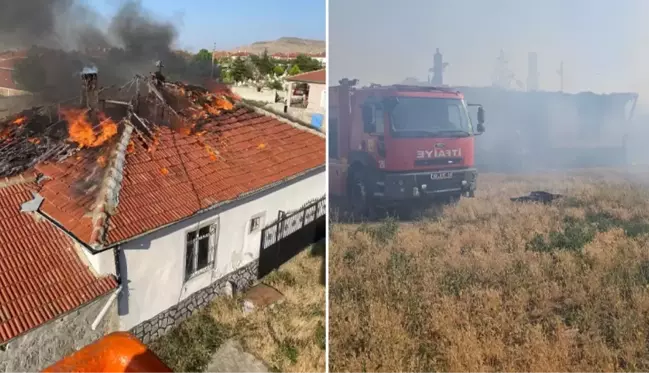 Alevler bir anda her yeri kapladı! Anne ve oğlu evde çıkan yangında hayatını kaybetti