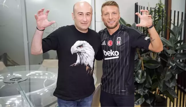 Beşiktaş, transferi açıkladı! Ciro Immobile İstanbul'a geldi