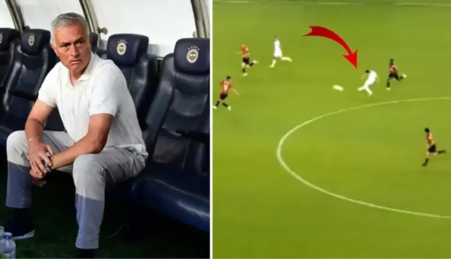 Mert Hakan'ın muhteşem golüne Mourinho'dan şaşkın tepki