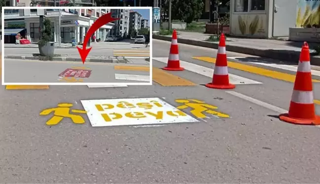 Trafikteki Kürtçe uyarılara yazılan, 