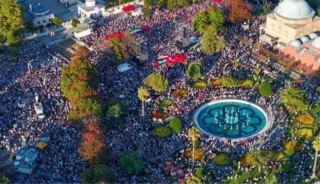 Ölmeden önce son vasiyetiydi! On binlerce kişi Haniye'nin çağrısını yerine getirmek için Ayasofya'da