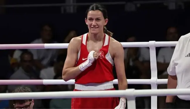 Milli boksör Hatice Akbaş, Paris Olimpiyat Oyunları'nda finale kaldı