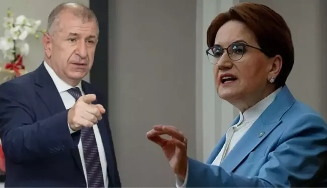 Özdağ'dan Akşener'le ilgili bomba iddia: Seçimden 1 ay önce 'Adamı cumhurbaşkanı seçiyoruz' demiş