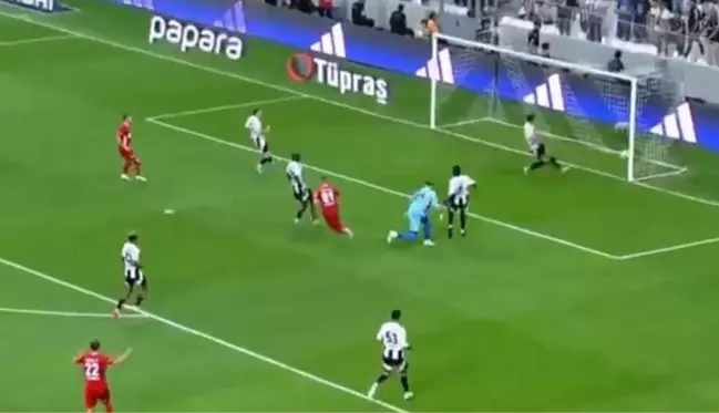 23. saniyede top filelerde! Beşiktaş-Antalyaspor maçında tarihe geçen gol