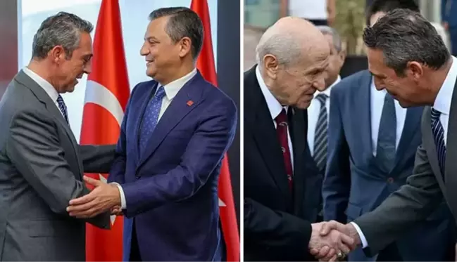 Saldırı sonrası soluğu Ankara'da aldı! Ali Koç, peş peşe Özgür Özel ve Devlet Bahçeli'yi ziyaret etti